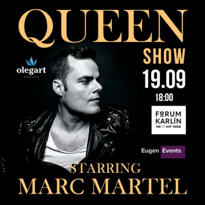 Avatar pro událost koncert Marc Martel - Queen show - Forum Karlín 2020