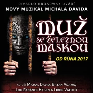 Avatar pro událost muzikál MUŽ SE ŽELEZNOU MASKOU v Divadle Broadway