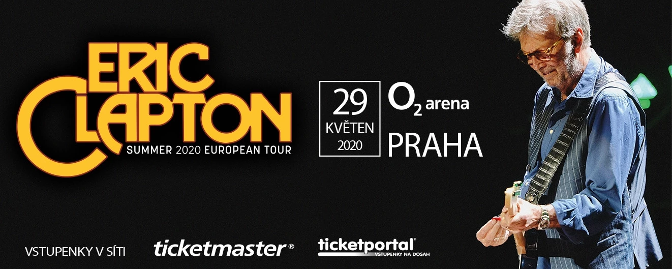 Eric Clapton koncert v O2 aréně 2020 - O2 arena