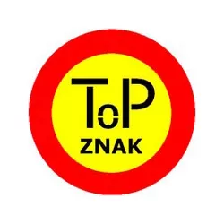 Top Znak – dopravní značení a parkovací zábrany - logo - firmy v Praze