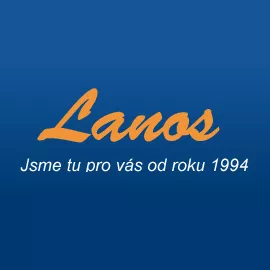 Lanos - panty na sklo - logo - firmy v Praze