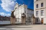 Arcibiskupský palác v Praze - Pohled z nádvoří Pražského hradu - miniatura